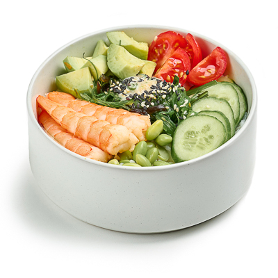 Поке с креветкой