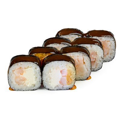 Креветка под манга соусом