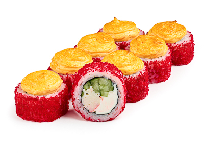 Калифорния запеченная с крабом