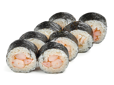 Только креветки