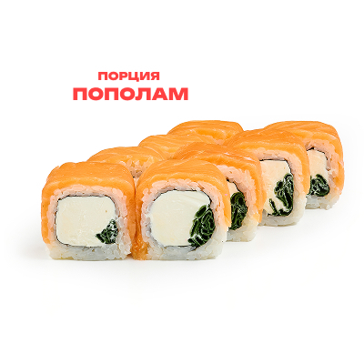 Филадельфия с зеленым  луком