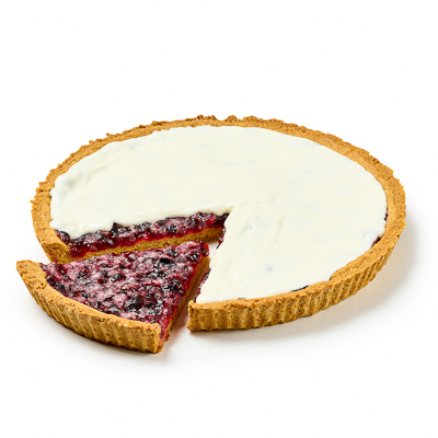  Брусника со сметаной