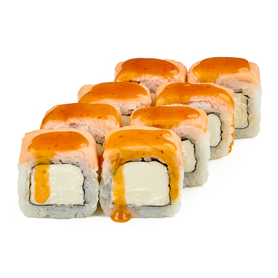 Филадельфия запеченная под Манга соусом