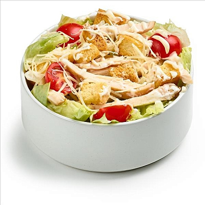  Салат Цезарь с курицей